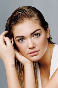 Actress Kate Upton with her Lucky Horseshoe Tattoo