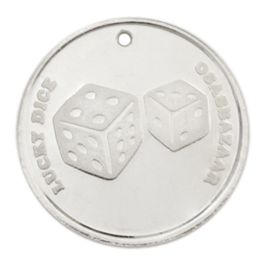 Silver Lucky 7 Dice has many Powers of Luck!