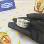 Pure Silver Bowl for Chandan - Kesar Image Hand Dimension