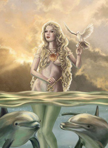 Aphrodite with Dolphins