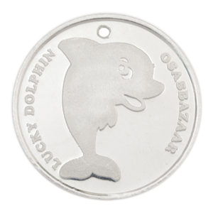 Silver Lucky Dolphin Coin has many Powers of Luck!