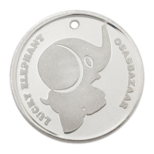 Silver Lucky Elephant Coin has many Powers of Luck!