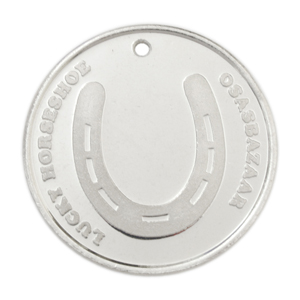 Silver Lucky Horseshoe Coin has many Powers of Luck!