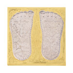 Laxmi ji Charan in Silver by Osasbazaar Main GJ