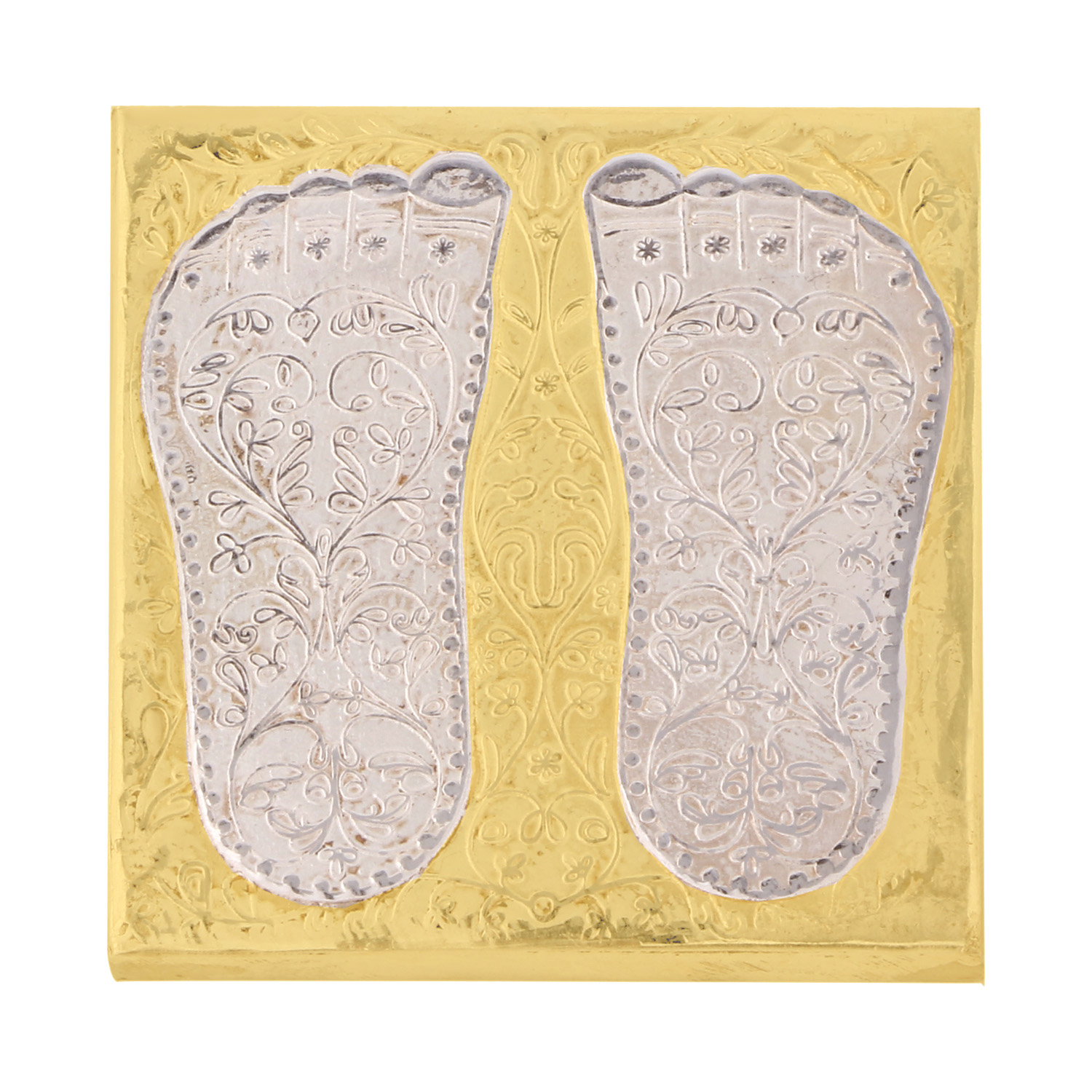 Laxmi ji Charan in Silver by Osasbazaar Main GJ Laxmi ji Charan in Silver by Osasbazaar Main GJ