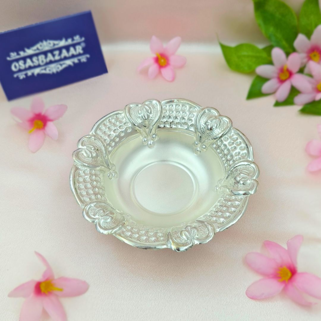 Sterling Silver Light Bowl – Big Image Angle 1