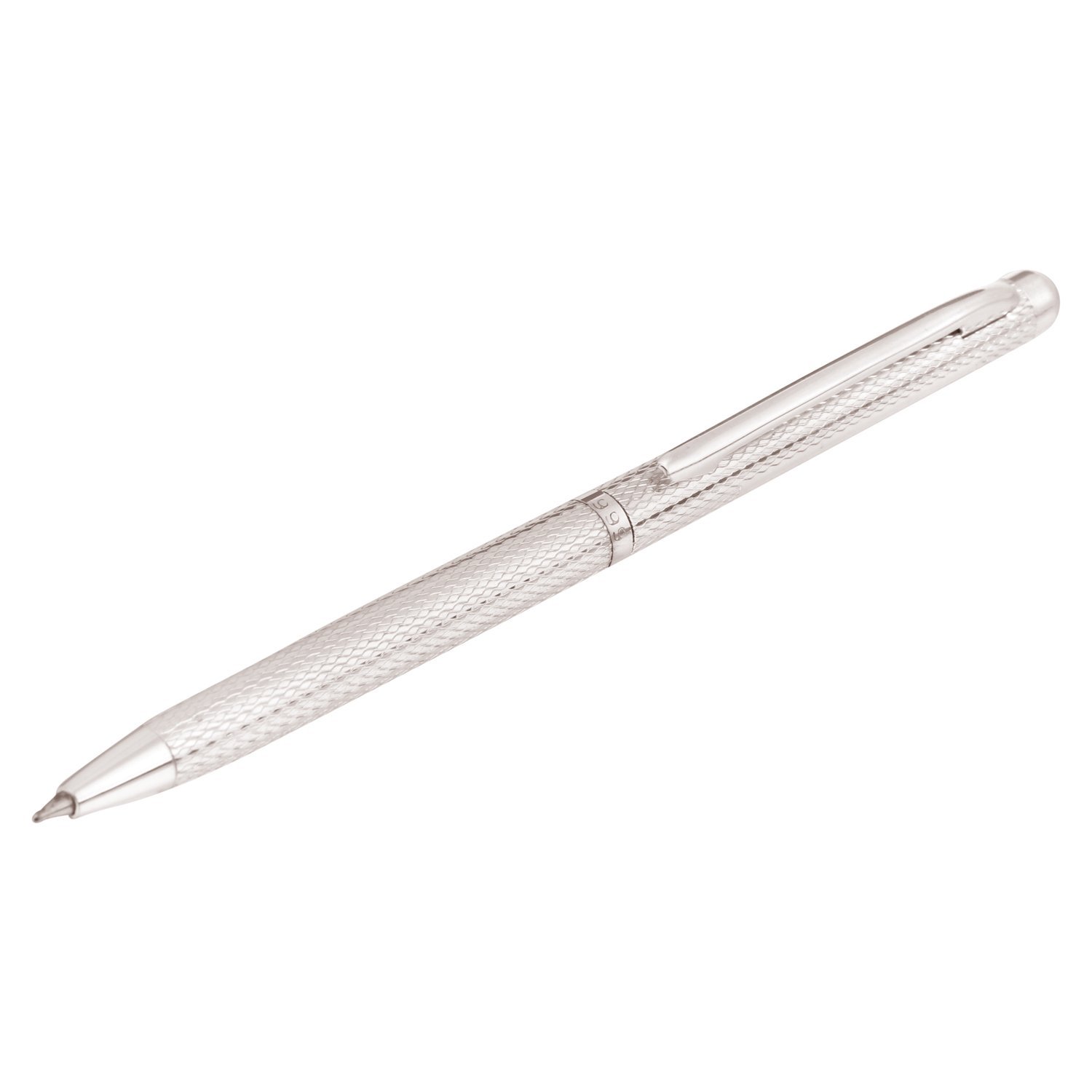 Fine Silver Ballpoint Pen by Osasbazaar