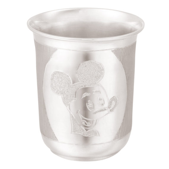 Osasbazaar Sterling Silver Baby Glass - Mickey Mouse Design - Main