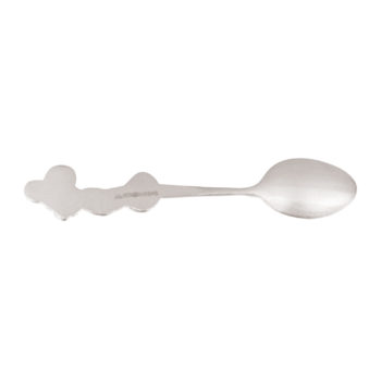 Osasbazaar Sterling Silver Baby Spoon - Mickey Mouse Design - Back Side