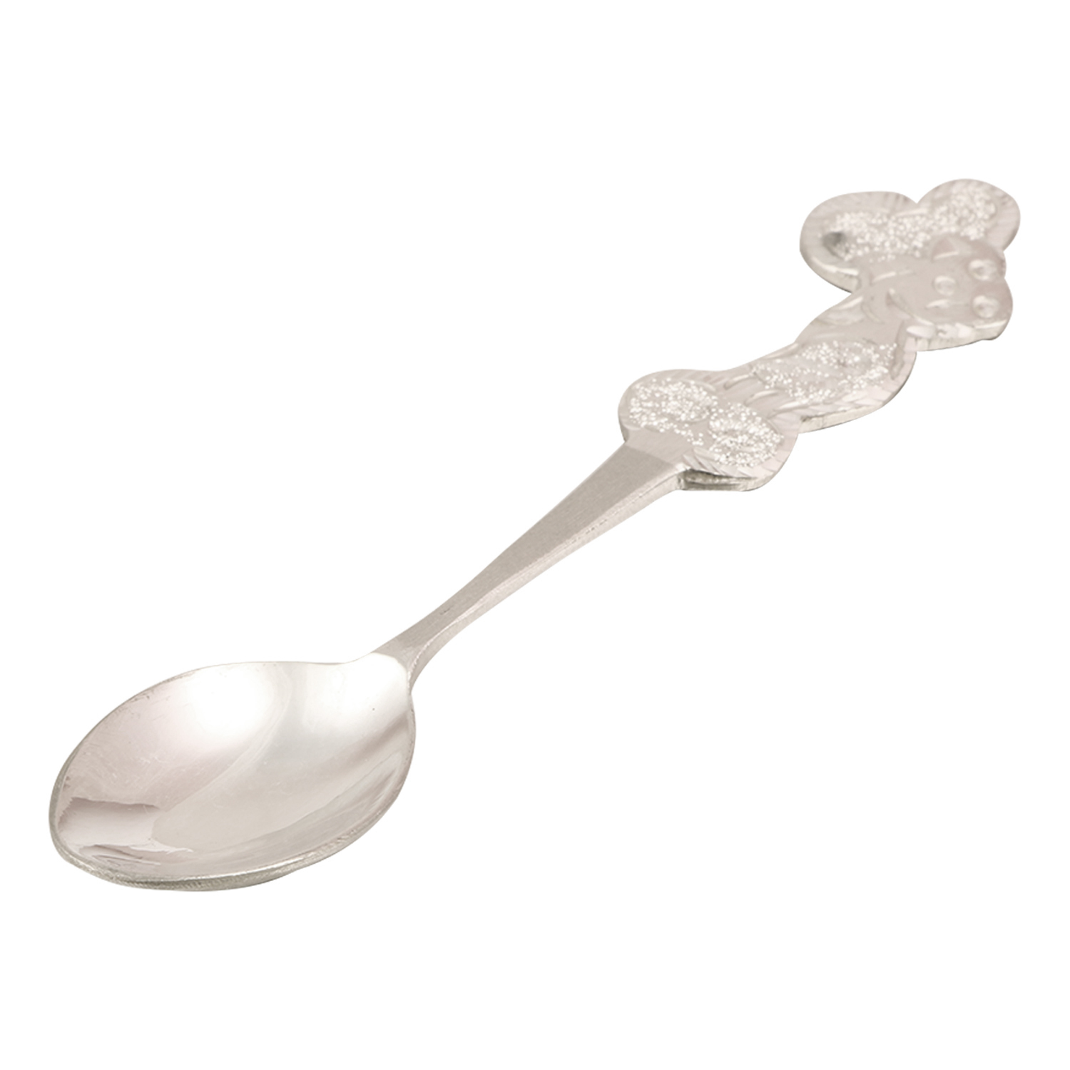 Osasbazaar Sterling Silver Baby Spoon - Mickey Mouse Design - Main
