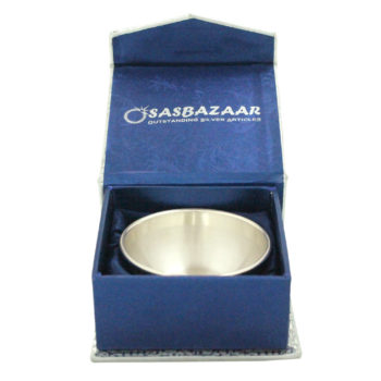 Bowl 50ml in Silver by Osasbazaar Packaging