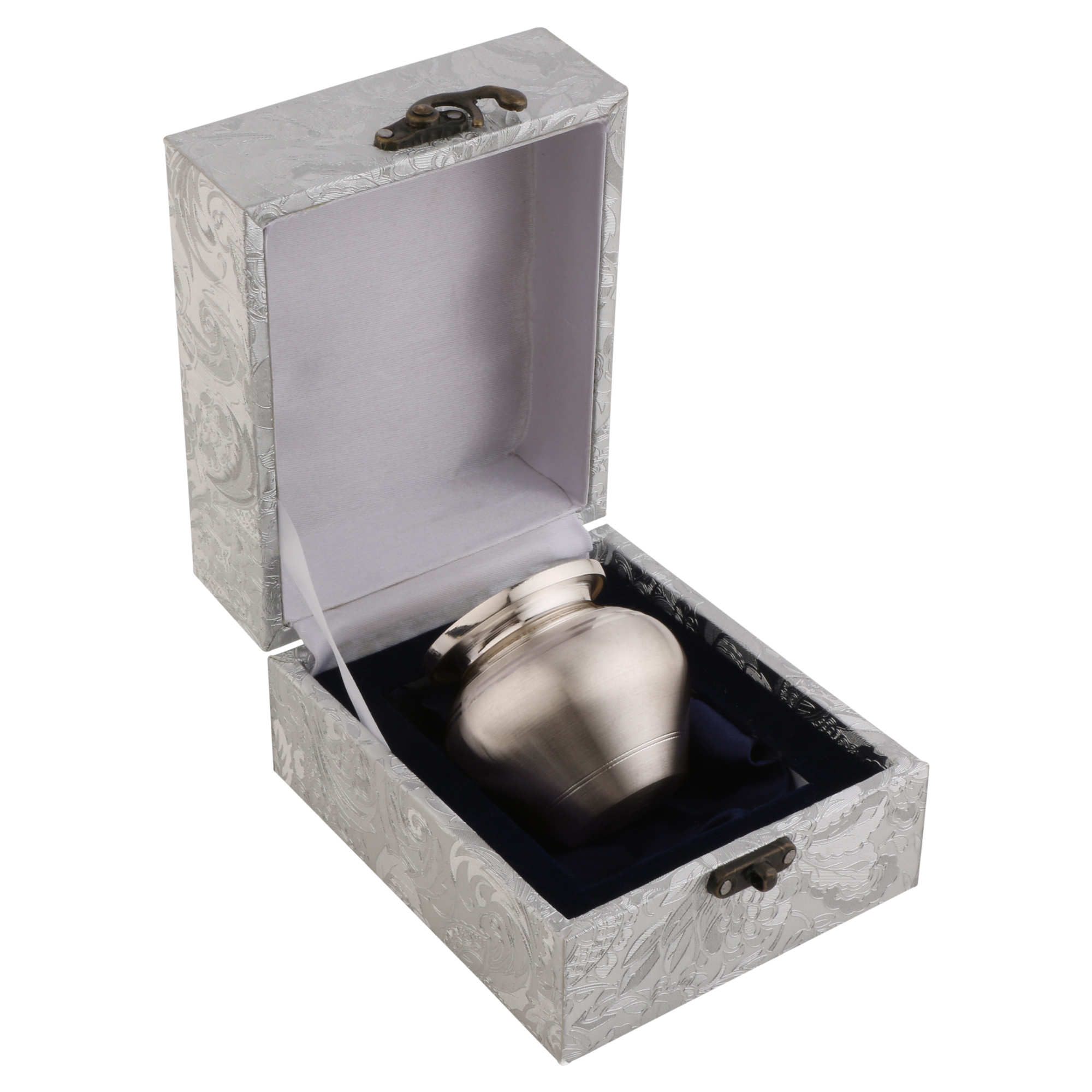 Kalash Small in Silver by Osasbazaar Packaging Kalash Small in Silver by Osasbazaar Packaging