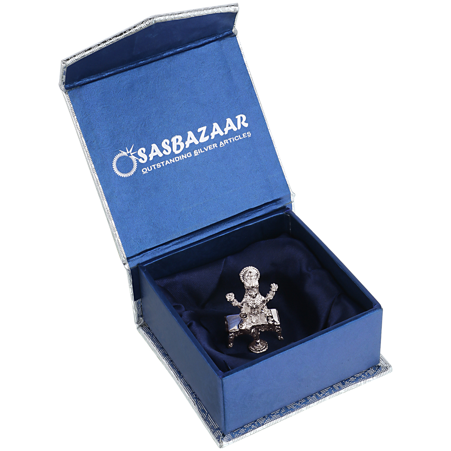 Laxmi ji in Silver by Osasbazaar Packaging Laxmi ji in Silver by Osasbazaar Packaging