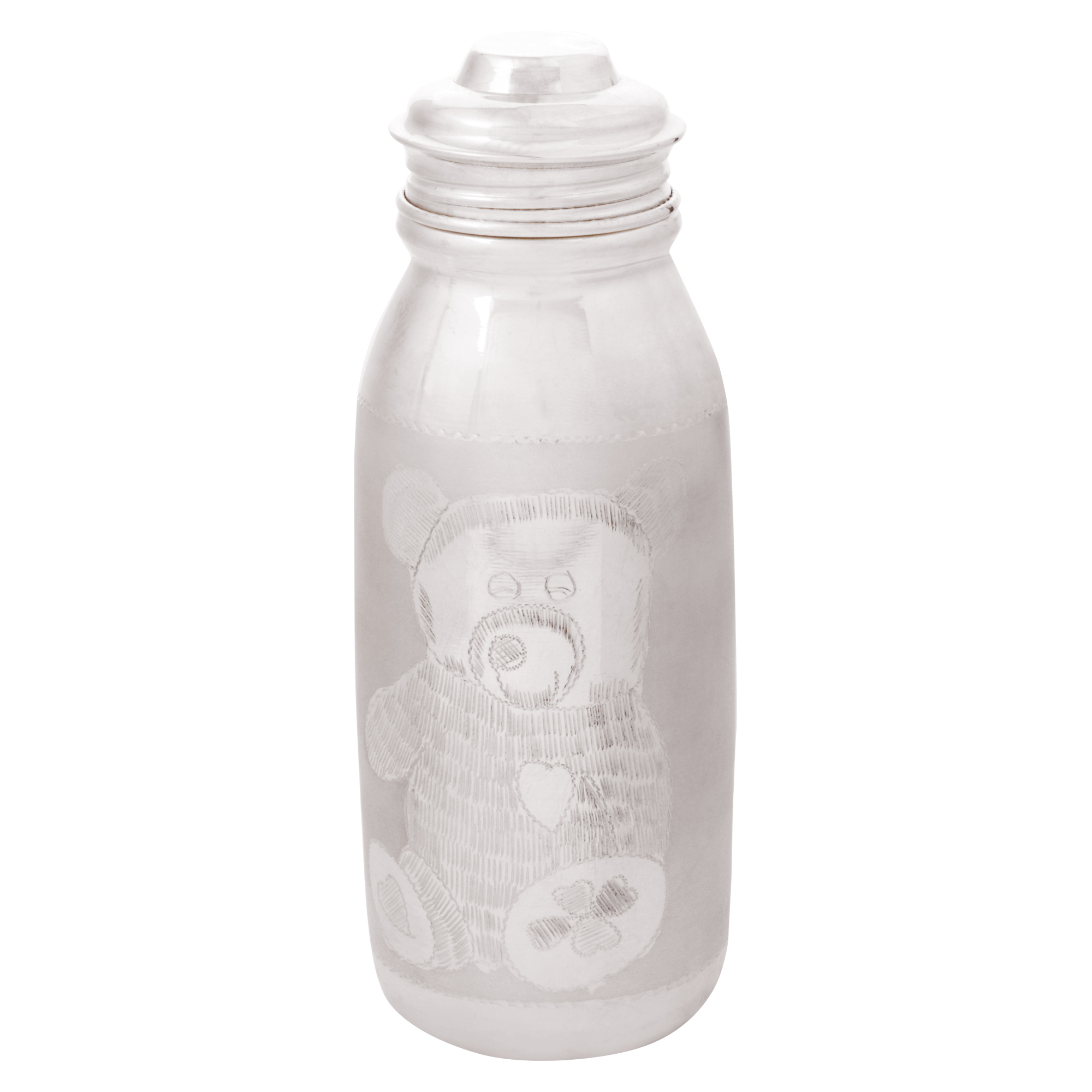 silver milk bottle price