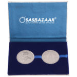Silver Coin 10gm x2 in Decorated Box Packing by Osasbazaar Open
