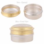 Silver Jewellery Box in Gold by Osasbazaar Open