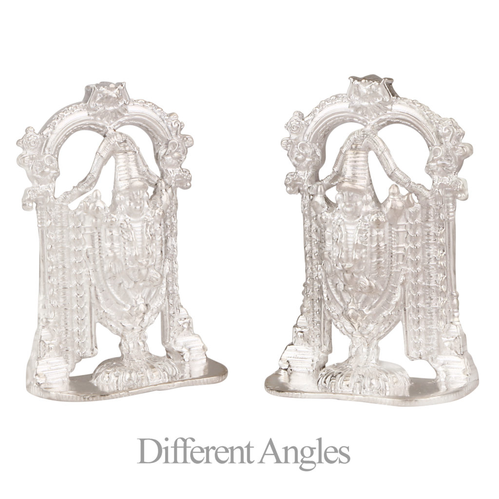 Balaji Idol in Silver by Osasbazaar Angles