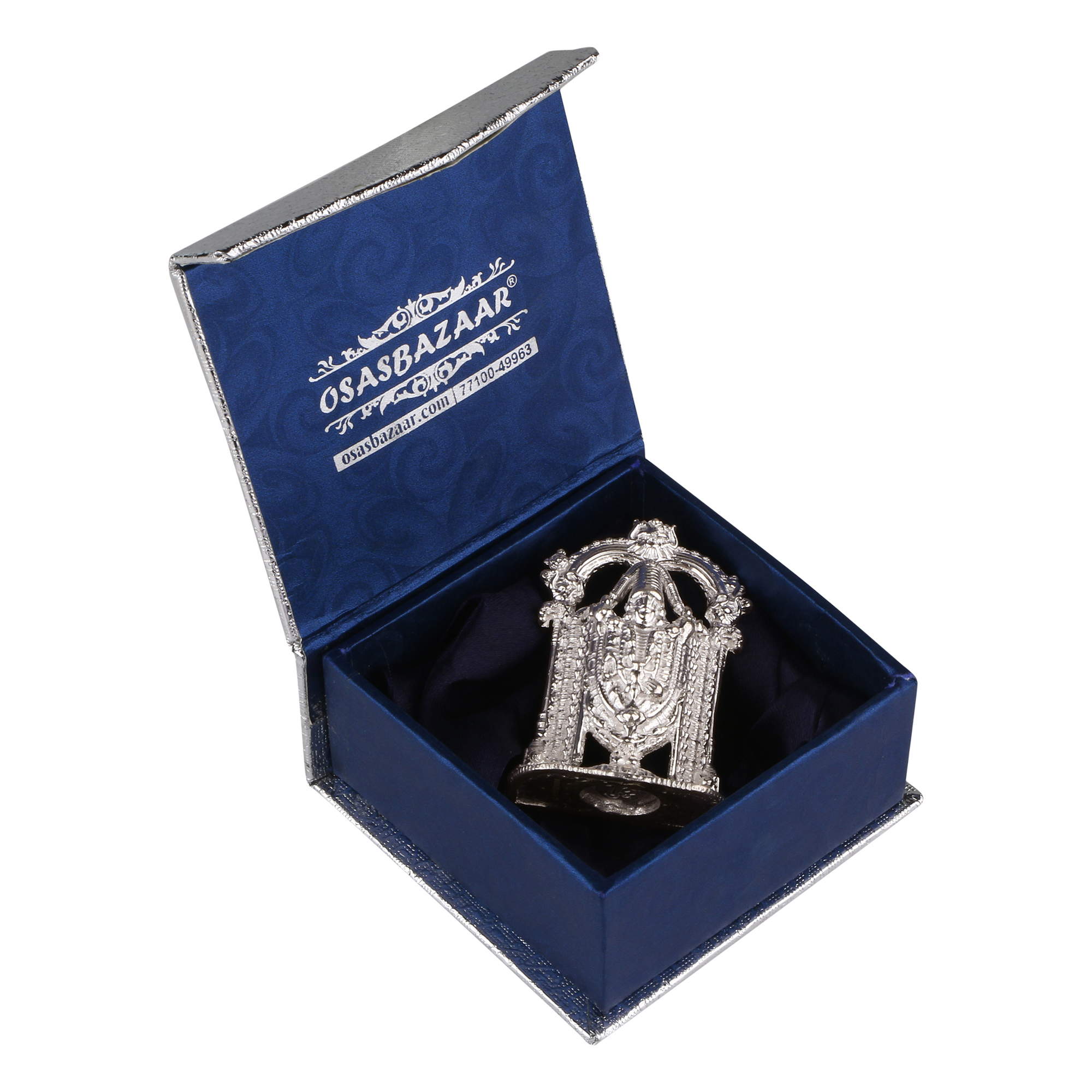 Balaji Idol in Silver by Osasbazaar Packaging Balaji Idol in Silver by Osasbazaar Packaging