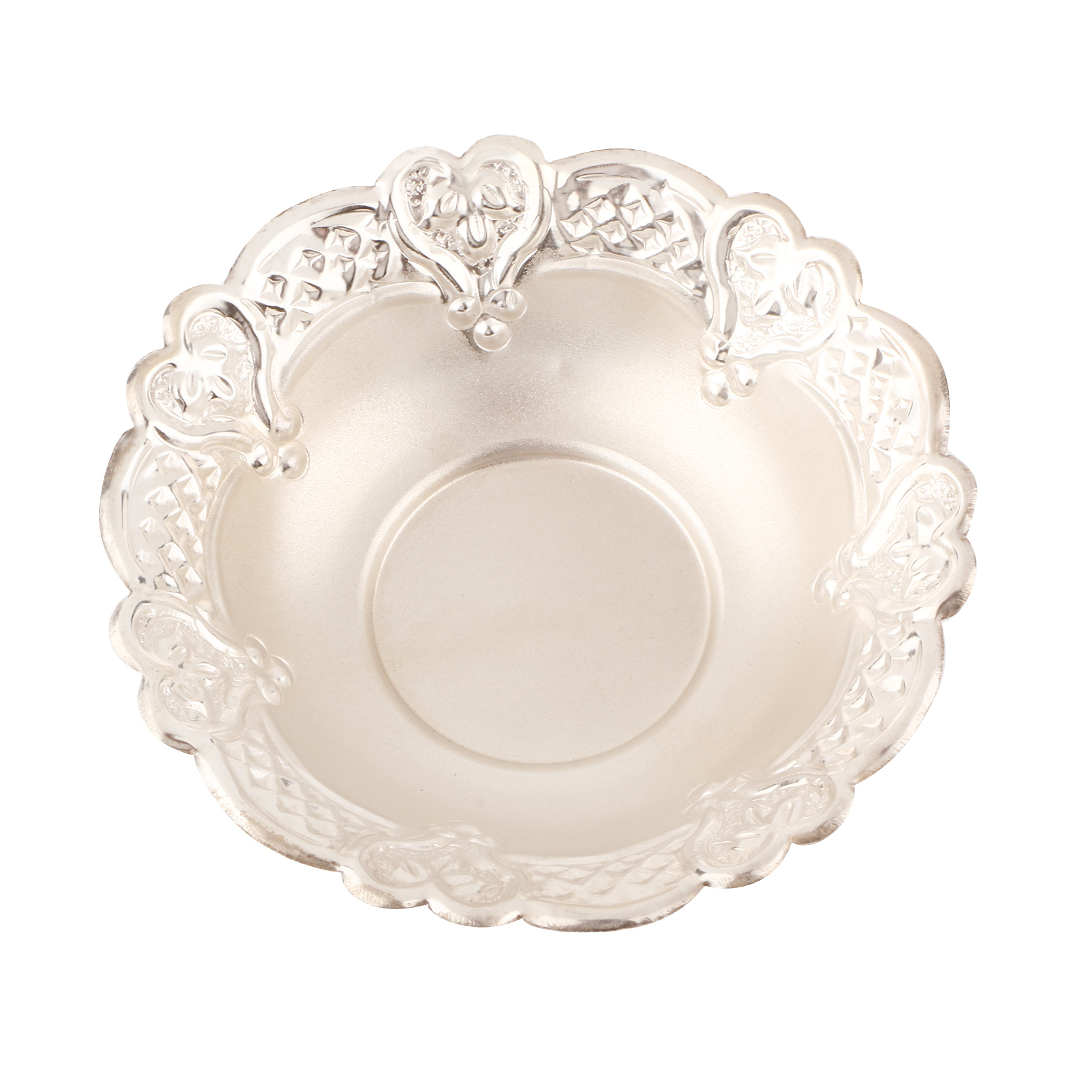 Bowl Light Big in Silver by Osasbazaar Top Bowl Light Big in Silver by Osasbazaar Top