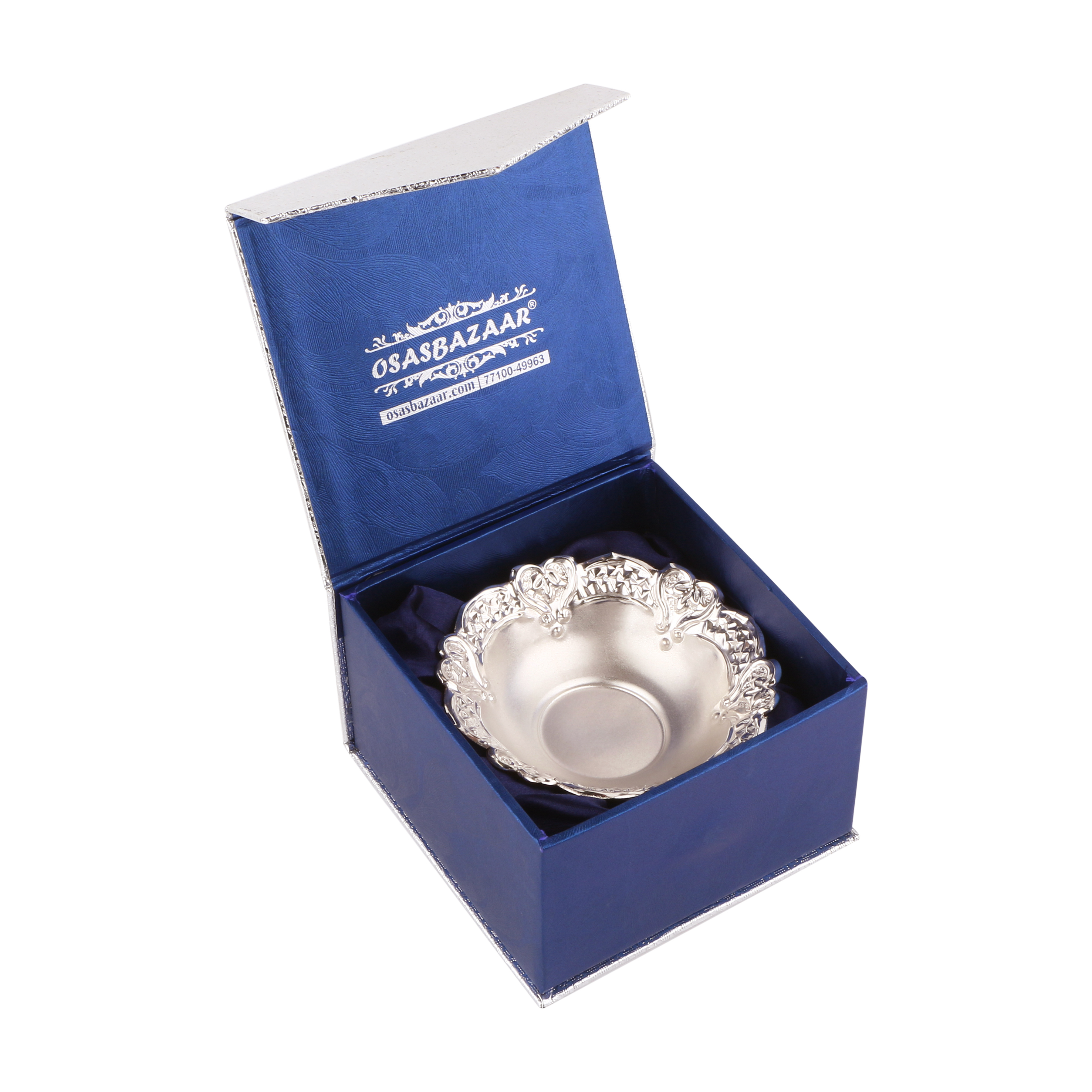 Bowl Light Small in Silver by Osasbazaar Packaging Bowl Light Small in Silver by Osasbazaar Packaging