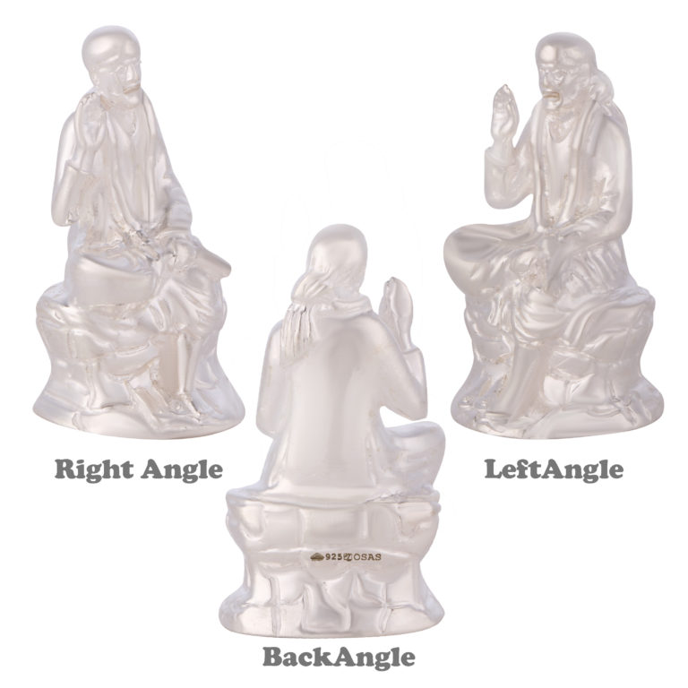 Sai Baba in Silver by Osasbazaar Angles