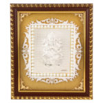 Frame Ganesh ji in Silver by Osasbazaar Main