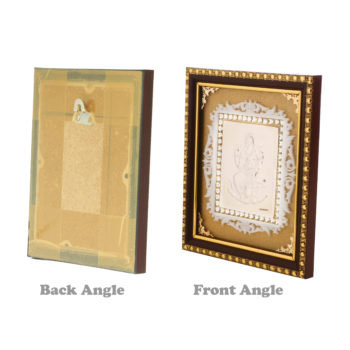 Frame Laxmi ji in Silver by Osasbazaar Angle