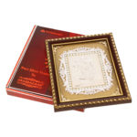 Frame Radha Krishna in Silver by Osasbazaar Packaging