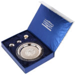 Aarti Thali in Silver by Osasbazaar Packaging