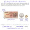 Ganesh Laxmi Coin in Silver 50gms by Osasbazaar Features