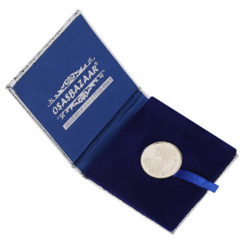 Ganesh Laxmi Coin in Silver 5gms by Osasbazaar Packaging