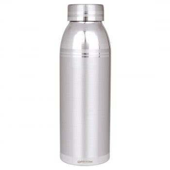 Water Bottle in Silver by Osasbazaar Main