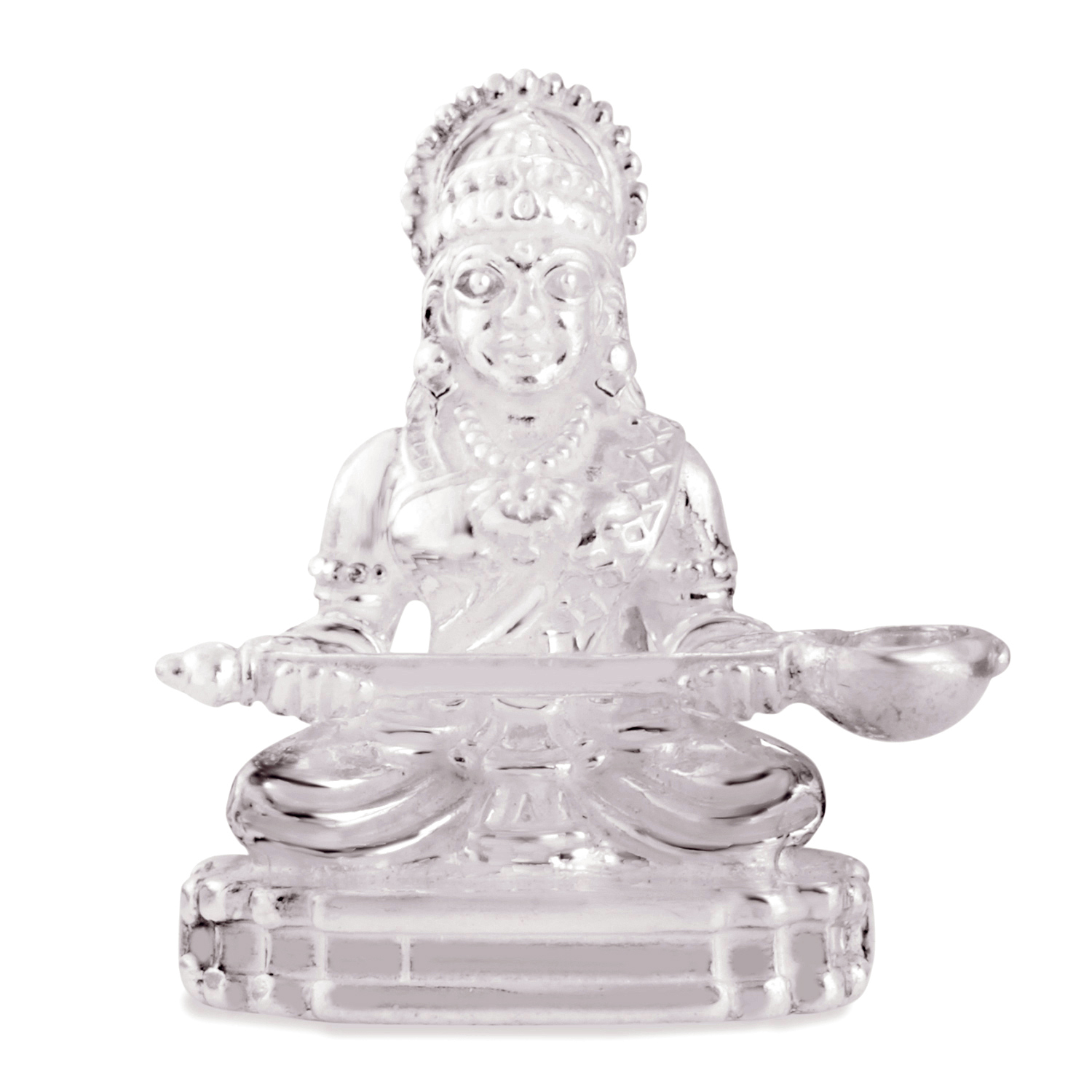 Annapurna Statue in Silver by Osasbazaar Main Annapurna Statue in Silver by Osasbazaar Main