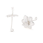 Flower in Silver by Osasbazaar Angle Image