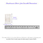 Jain Swastik in Silver by Osasbazaar Dimensions Image