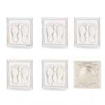 Laxmi Charan and Yantra in Silver by Osasbazaar Main Image