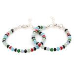 Nazariya Bracelet Multi Color in Silver by Osasbazaar Main Image