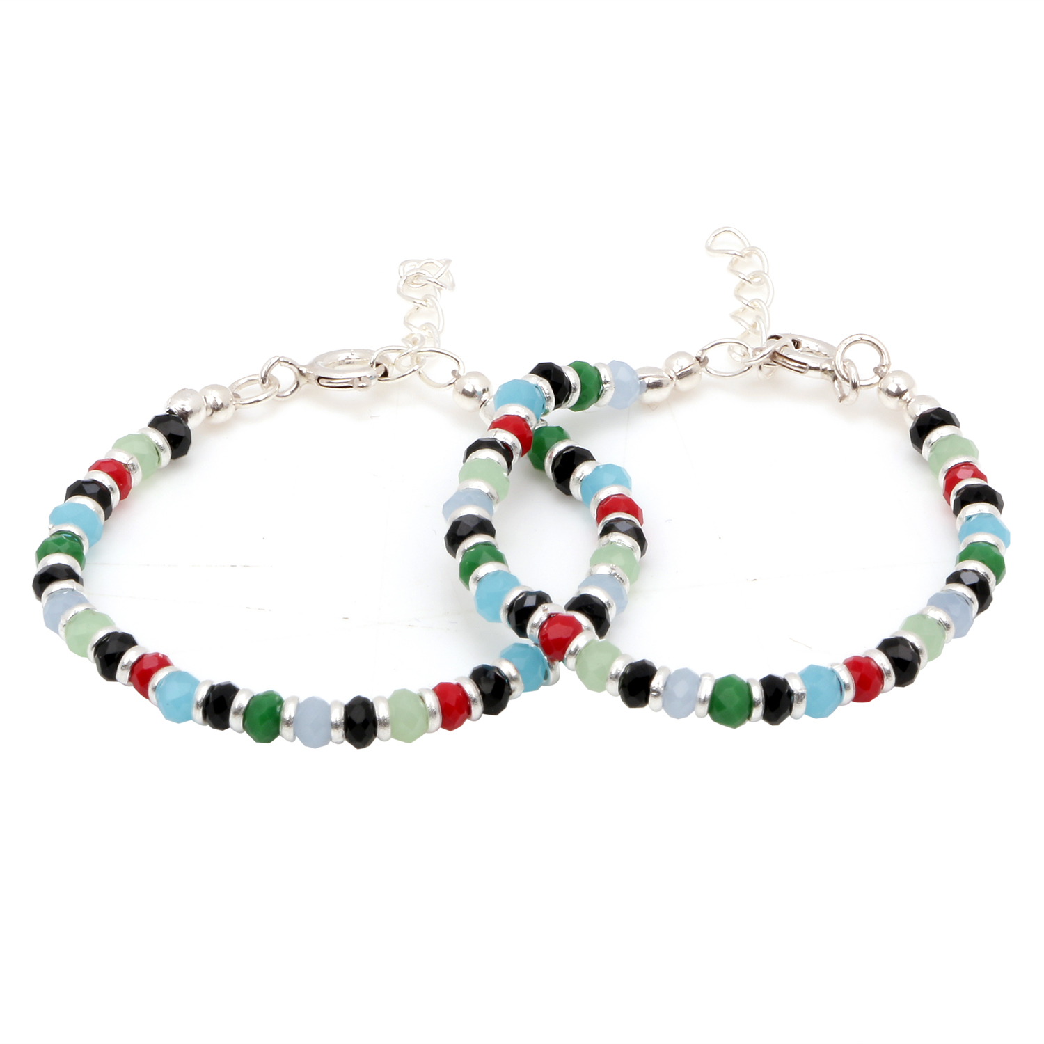 Buy Multi Color Kundan Stone Embellished Kada Bracelet by Studio6 Jewels  Online at Aza Fashions.