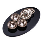 3 Vati Kairi Showpiece in Silver by Osasbazaar Main Image