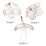 Flower for Puja in Silver by Osasbazaar Angle Image