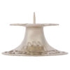 Candle Stand in Silver by Osasbazaar Angle Image