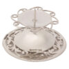 Candle Stand in Silver by Osasbazaar Main Image