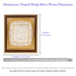 Frame Balaji in Silver by Osasbazaar Dimensions