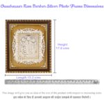 Frame Ram Darbar in Silver by Osasbazaar Dimensions