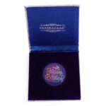 OSASCBBD3 Printed Silver Coin Birthday Blue Drops By Osasbazaar Packing Image
