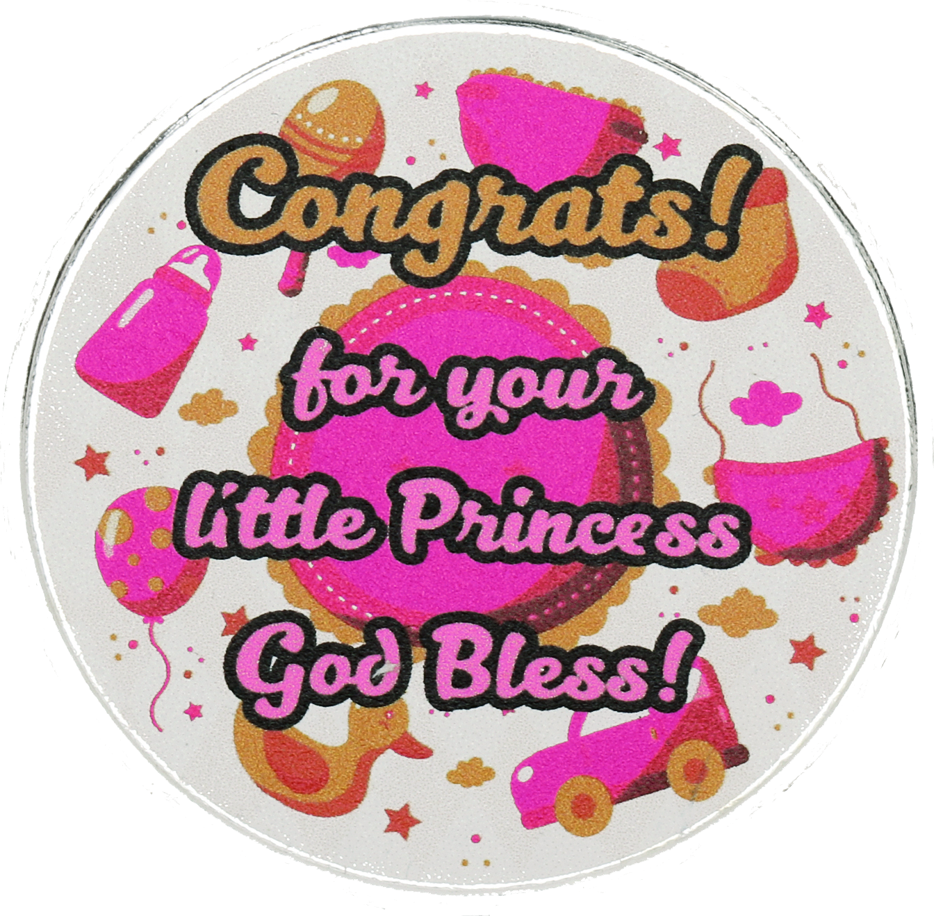 OSASCBPBG Printed Silver Coin Baby Girl by Osasbazaar PNG