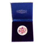 OSASCBWD1 Printed Silver Coin Happy Wedding Elegant Heart by Osasbazaar Packing Image