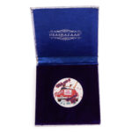 OSASCBWD2 Printed Silver Coin Happy Wedding Couple Car By Osasbazaar Packing Image