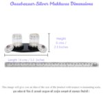 Mukhwash in silver by Osasbazaar Dimension image