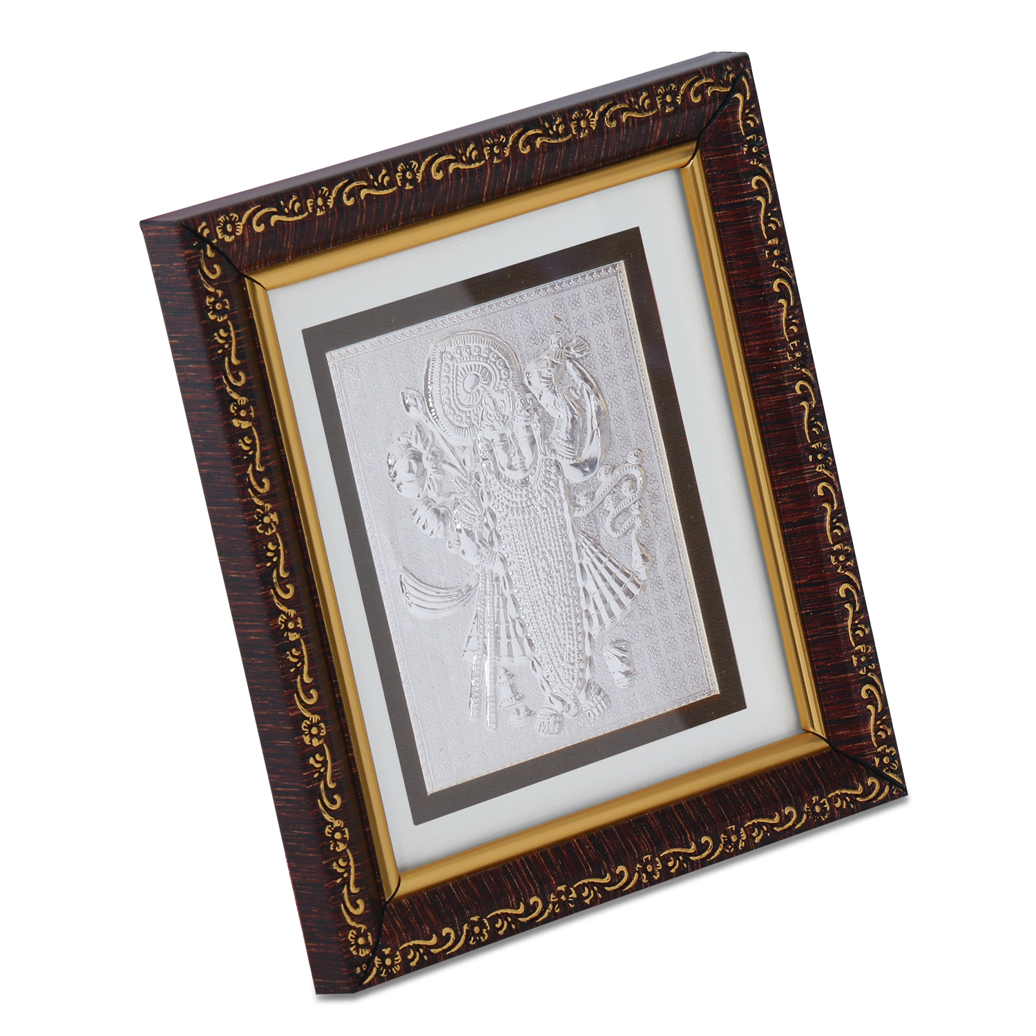 Silver Shrinathji Photo Frame Osasbazaar